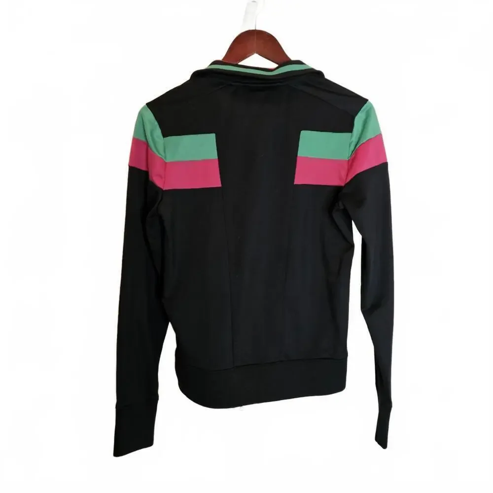 Le Tigre Vintage Color Block Zip Jacket - M